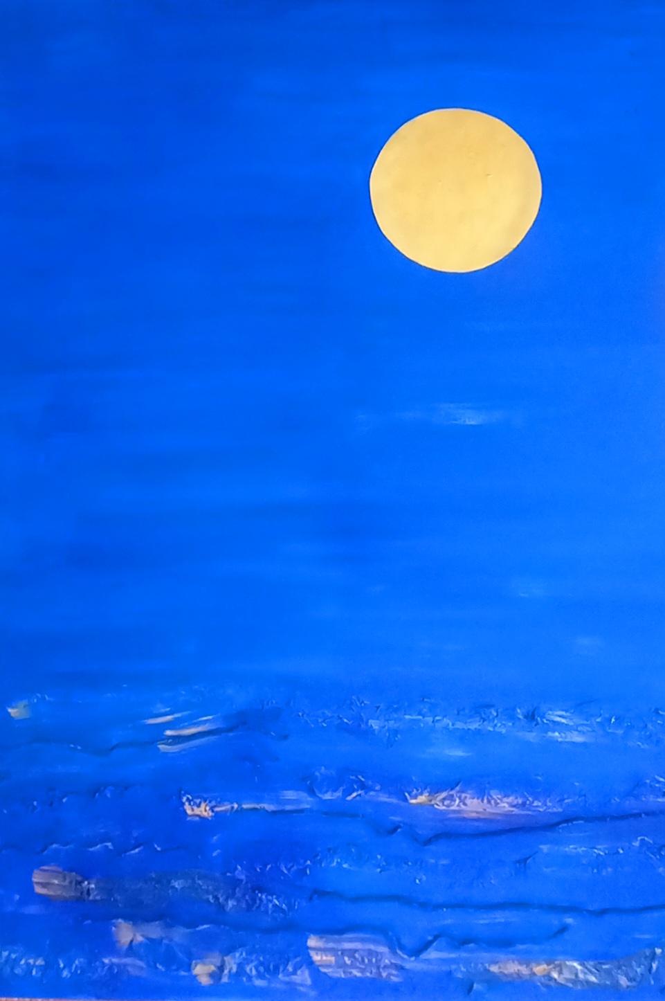 Moon Over the Ocean